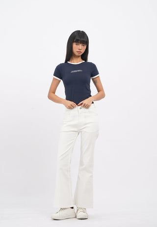 Short Sleeve Fitted Graphic Tee