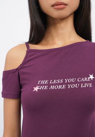 Front Tie Short Sleeve Graphic Top