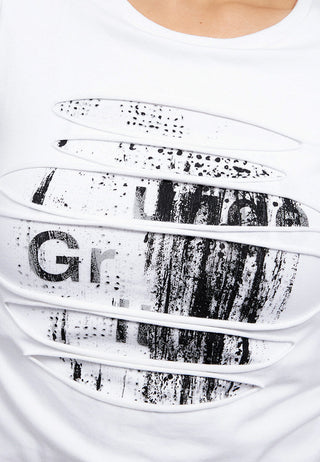 Double Layer Slicing T-Shirt