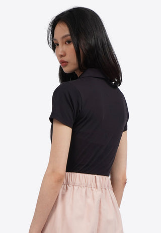 Short Sleeve Ruched Top