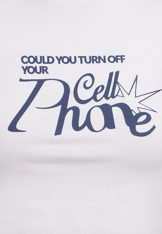 Round Hem Fitted Graphic Tee