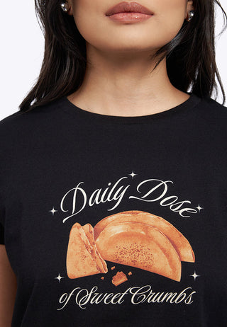 Short Sleeve Graphic Crop T-Shirt