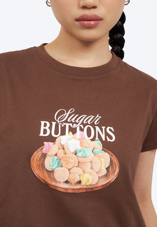 Short Sleeve Graphic Crop T-Shirt