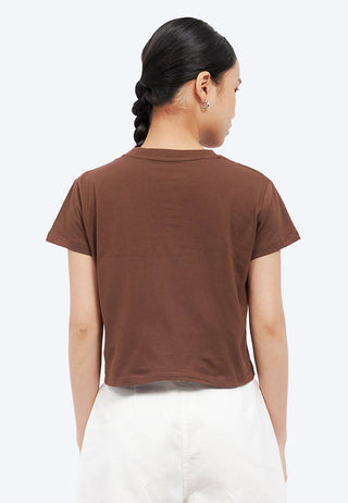 Short Sleeve Graphic Crop T-Shirt