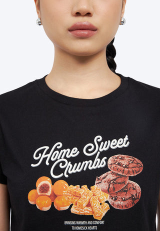 Short Sleeve Graphic Crop T-Shirt