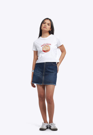 Short Sleeve Graphic Crop T-Shirt