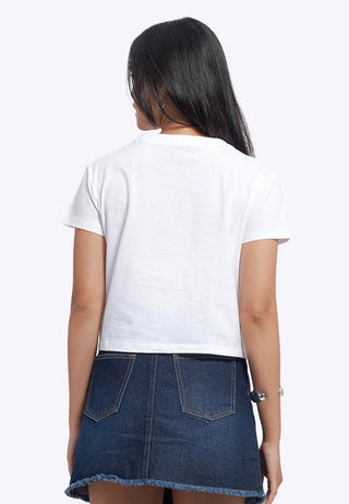 Short Sleeve Graphic Crop T-Shirt