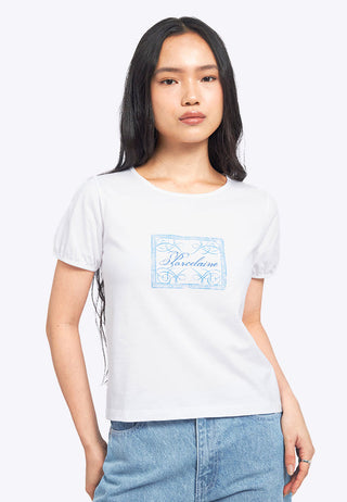 Puff Sleeve Graphic T-Shirt