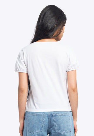 Puff Sleeve Graphic T-Shirt