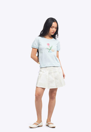 Puff Sleeve Graphic T-Shirt