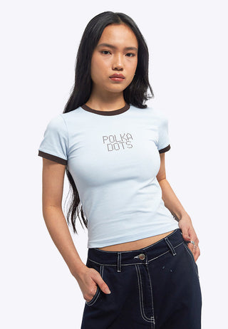Contrast Rib Graphic T-Shirt