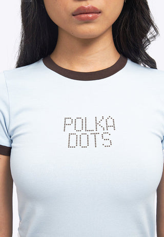 Contrast Rib Graphic T-Shirt