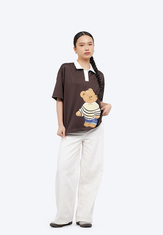 Oversized Jersey with Graphic