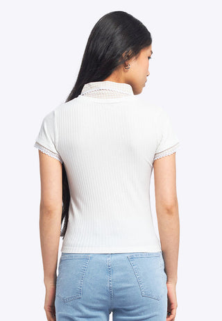 Short Sleeve Layered Top