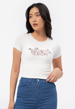 Short Sleeve Graphic Rib T-Shirt