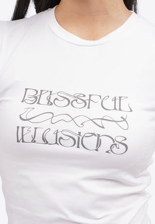 Fitted Short Sleeve Crop T-Shirt