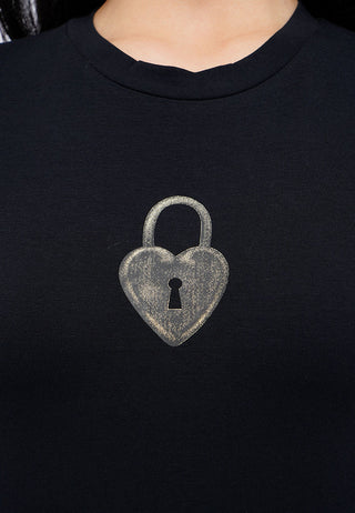 Printed Short Sleeve Crop T-Shirt