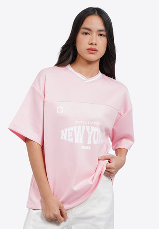 Oversized V-Neck Top