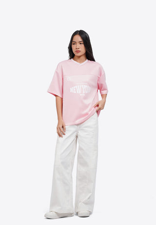 Oversized V-Neck Top