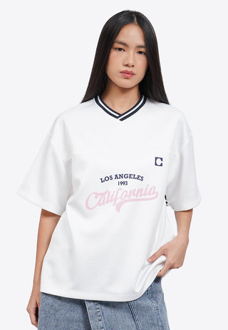 Oversized V-Neck Top
