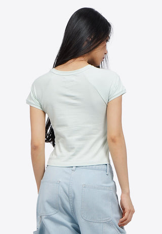 Side Gathered Graphic T-Shirt