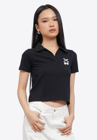Short Sleeve Graphic Polo Shirt