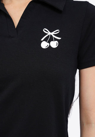 Short Sleeve Graphic Polo Shirt