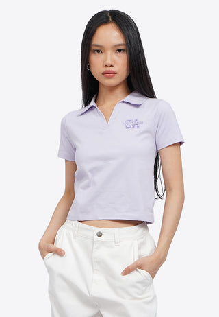 Short Sleeve Graphic Polo Shirt