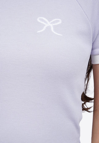 Graphic Raglan Crop T-Shirt