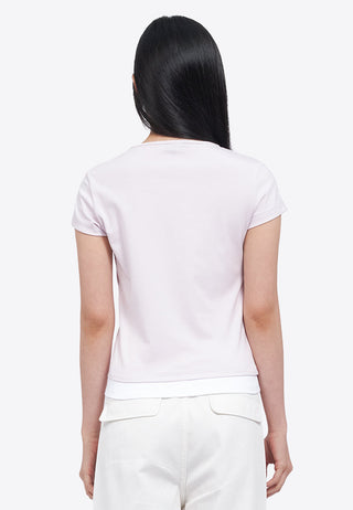 Double Layer Short Sleeve Top