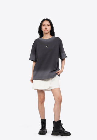 Spray Details Oversized T-Shirt