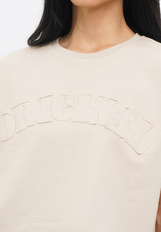 Oversized Short Sleeve Crop T-Shirt