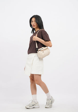 Oversized Short Sleeve Crop T-Shirt