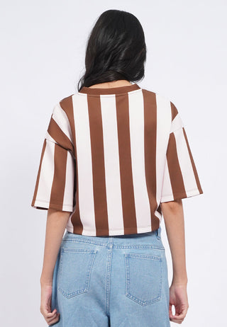 Short Sleeve Crop Jersey Top