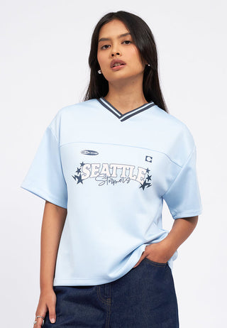 Oversized Short Sleeve Graphic Jersey