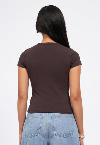 Fitted Short Sleeve Graphic T-Shirt