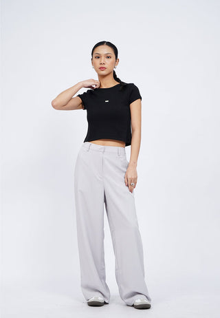 Cap Sleeve Fitted T-Shirt