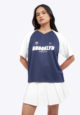 Graphic Colorblock Raglan Jersey