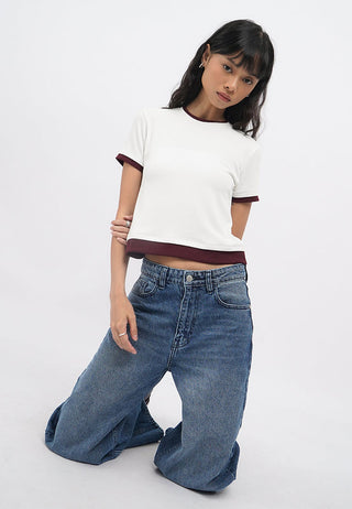 Double Layer Short Sleeve T-Shirt