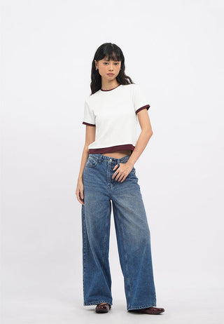 Double Layer Short Sleeve T-Shirt