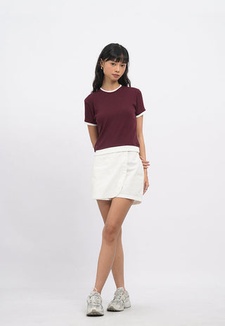 Double Layer Short Sleeve T-Shirt