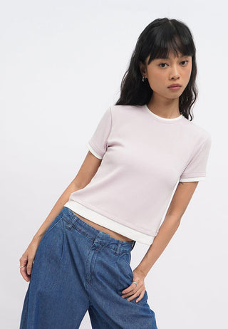 Double Layer Short Sleeve T-Shirt