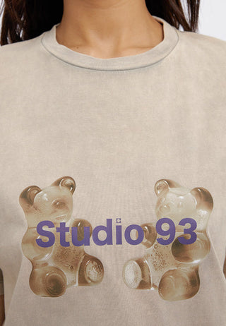 Oversized Washed Graphic T-Shirt