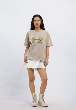 Oversized Washed Graphic T-Shirt