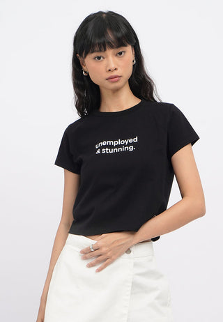 Short Sleeve Slogan T-Shirt