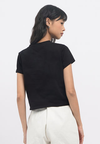 Short Sleeve Slogan T-Shirt
