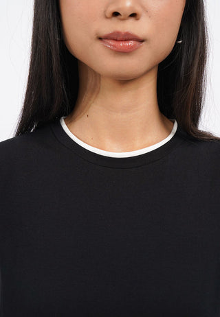 Contrast Layer Short Sleeve T-Shirt