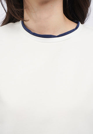 Contrast Layer Short Sleeve T-Shirt