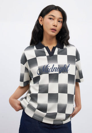 Oversized Printed Football Jersey