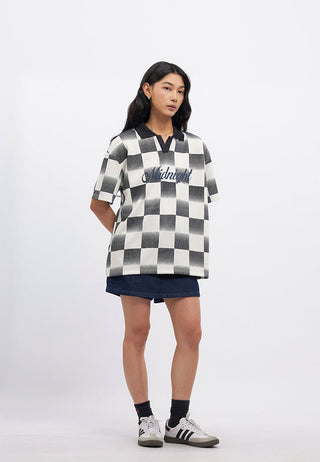 Oversized Printed Football Jersey